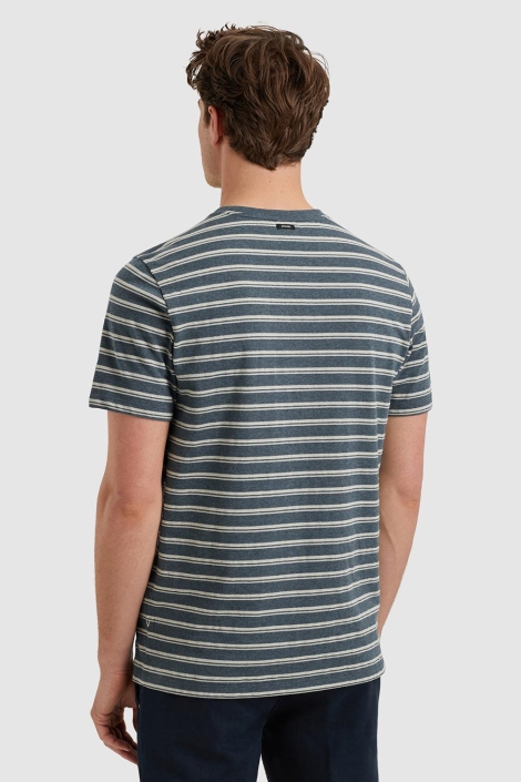 Vanguard short sleeve r-neck melange jersey
